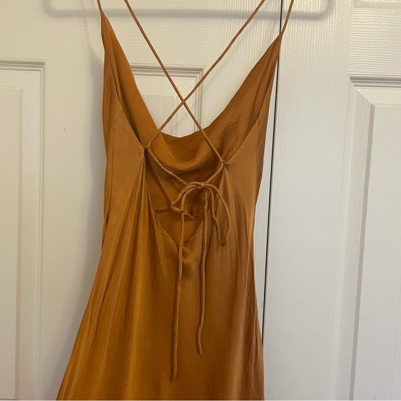 COPY - Aritzia Wilfred diamante dress, strappy silky slip dress (size XXS, colo… - Picture 6 of 9
